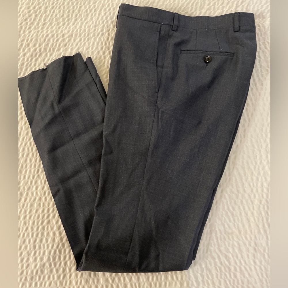 TED BAKER LONDON Slim Fit Flat Front Finely Textured Jay Trouser‎ Size 33 NWOT
